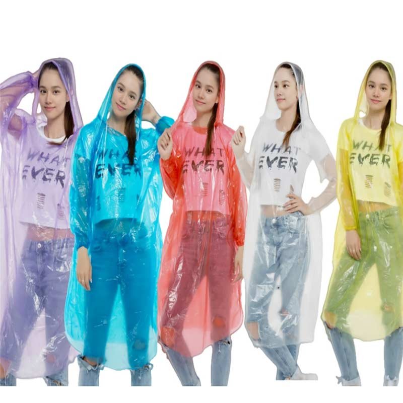 adult raincoat pe