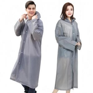 EVA Adults Raincoat for Wholesale and Customized