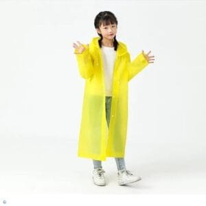 Kids EVA Raincoat for Wholesale and Customized