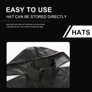 Oxford Adults Raincoat with Reflective for Wholesale and Customized