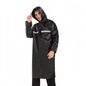 Oxford Adults Raincoat with Reflective for Wholesale and Customized